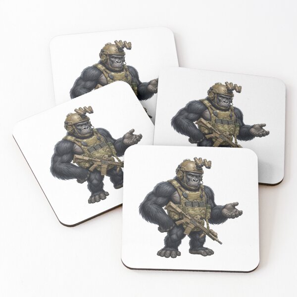 Item preview, Tactical Gorilla designed and sold by RAWLIFEGRAPHIC.