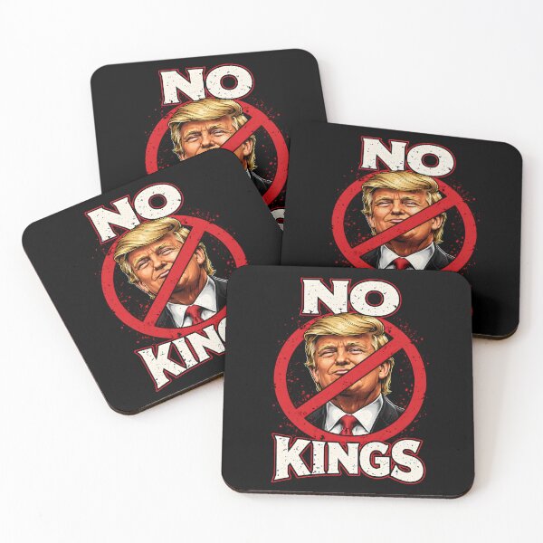 Item preview, No Kings Like Trump Protest Against Authority for Activists designed and sold by Watercolored-Me.