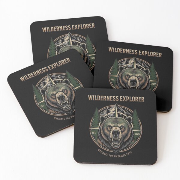 Item preview, Wilderness Explorer – Navigate Your Path Emblem designed and sold by Dogandesighn.