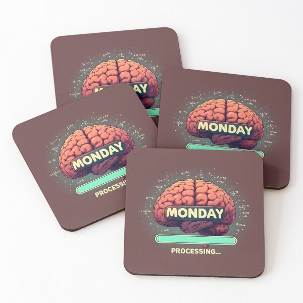 Item preview, Funny Monday Brain Still Processing  designed and sold by owi-art.