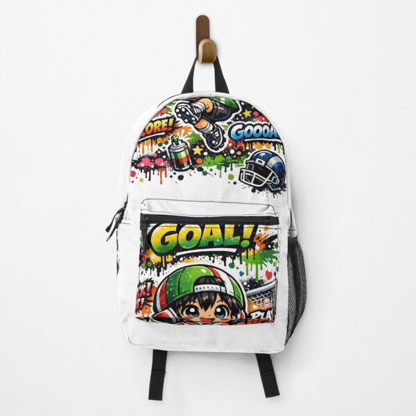 Item preview, Goal Dreamer – Kawaii Graffiti Soccer designed and sold by Joyfulfabric.