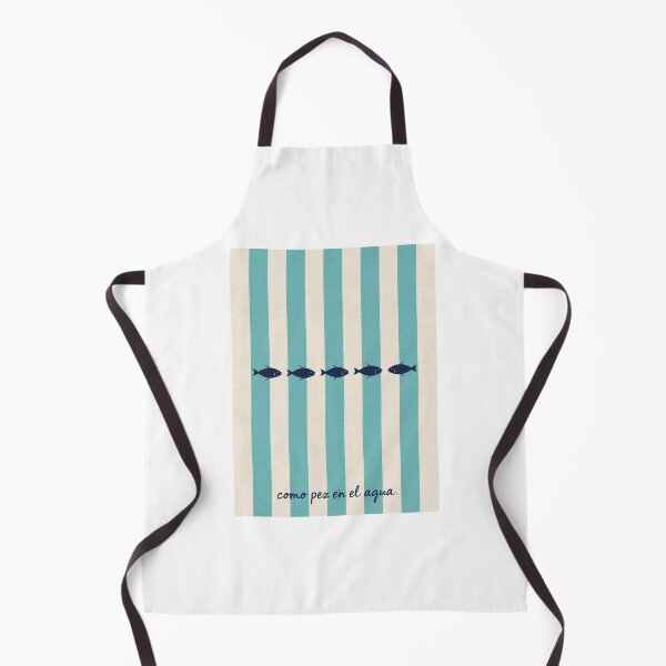 Item preview, Camiseta como pez en el agua, diseño minimalista marino, estilo coastal rayas, frase original verano designed and sold by StormArte.