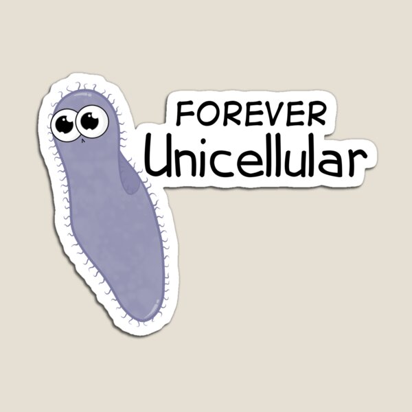 Forever Alone Paramecium Magnet