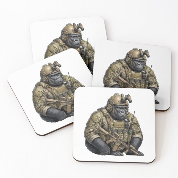 Item preview, Tactical Gorilla designed and sold by RAWLIFEGRAPHIC.