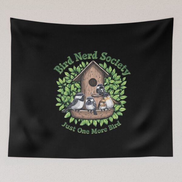 Item preview, Bird Nerd Society – Backyard Birdwatcher designed and sold by KapiPrint.
