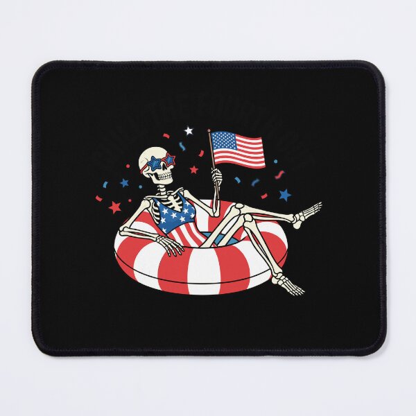 Item preview, Women 4th of July Skeleton Pool Party designed and sold by KroghDs.