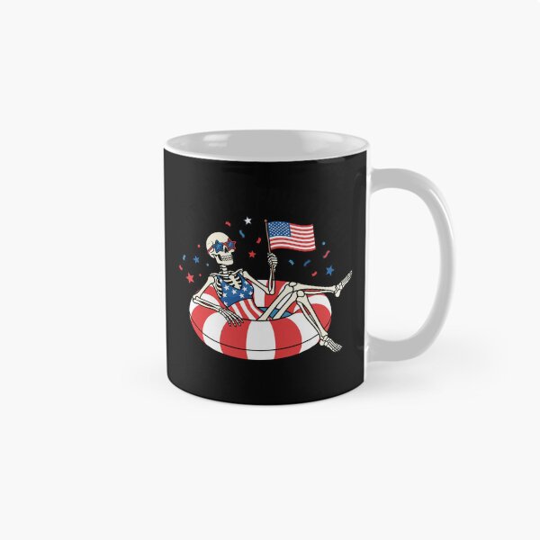 Item preview, Women 4th of July Skeleton Pool Party designed and sold by KroghDs.