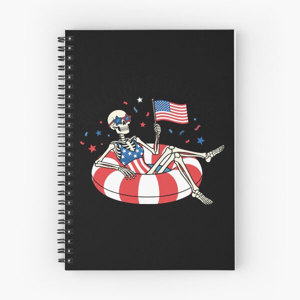 Item preview, Women 4th of July Skeleton Pool Party designed and sold by KroghDs.