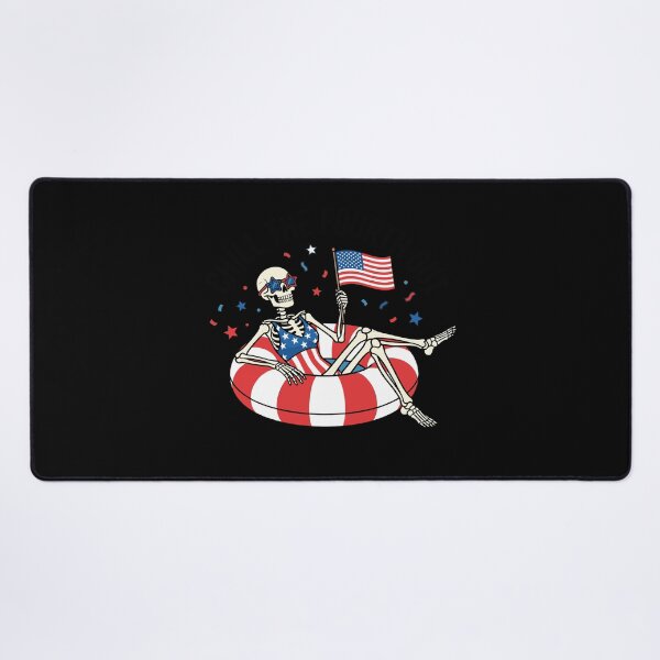 Item preview, Women 4th of July Skeleton Pool Party designed and sold by KroghDs.
