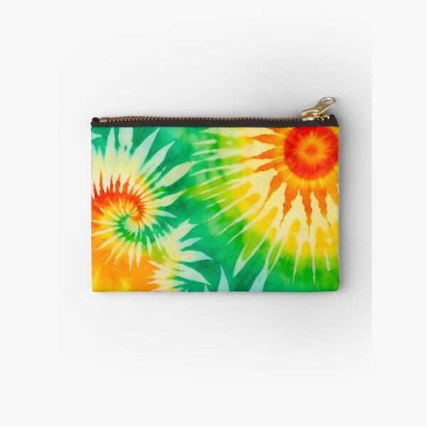 Item preview, Vibrant Yellow Orange Green Spiral Tie Dye Pattern designed and sold by Vileprint.