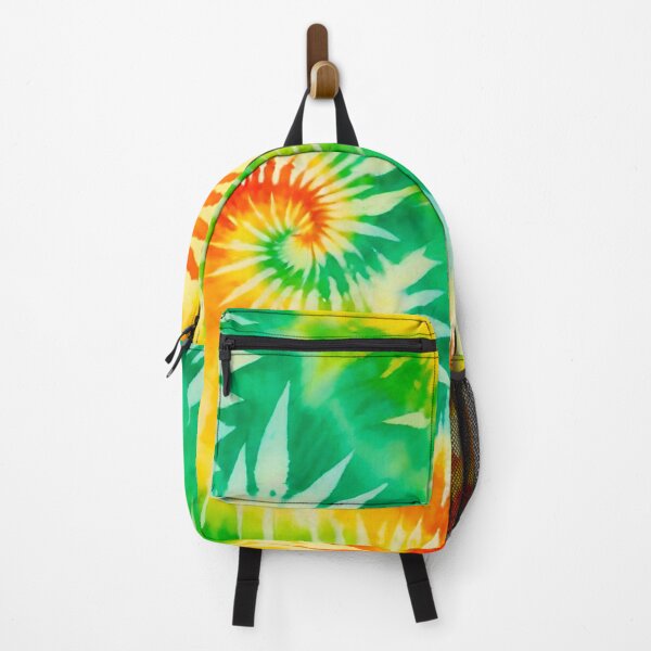 Item preview, Vibrant Yellow Orange Green Spiral Tie Dye Pattern designed and sold by Vileprint.
