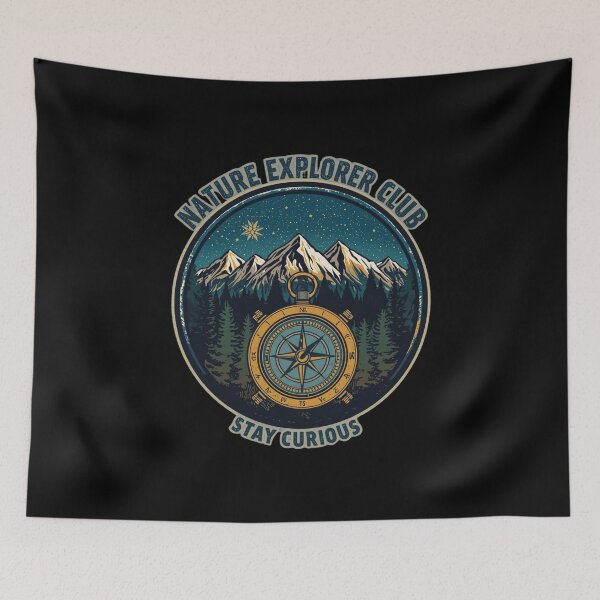 Item preview, Nature Explorer Club – Curious Minds designed and sold by KapiPrint.