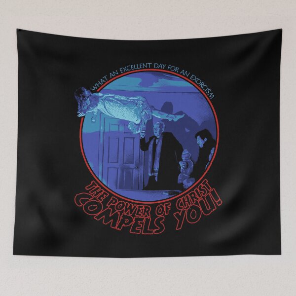 Item preview, The Exorcist 1973 The Power of Christ Compels You designed and sold by Power Up Prints.