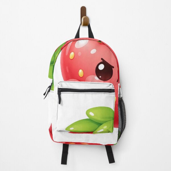 Item preview, Angry Strawberry Kawaii Character Sticker | Cute Fruit Cartoon | Funny Aesthetic Expression Design designed and sold by NovixaDesigns.