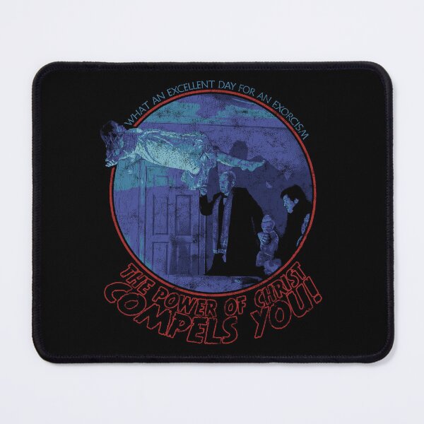 Item preview, The Exorcist 1973 The Power of Christ Compels You Distressed designed and sold by Power Up Prints.