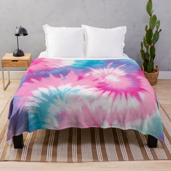 Item preview, Pastel Pink Blue Purple Tie Dye Pattern designed and sold by Vileprint.