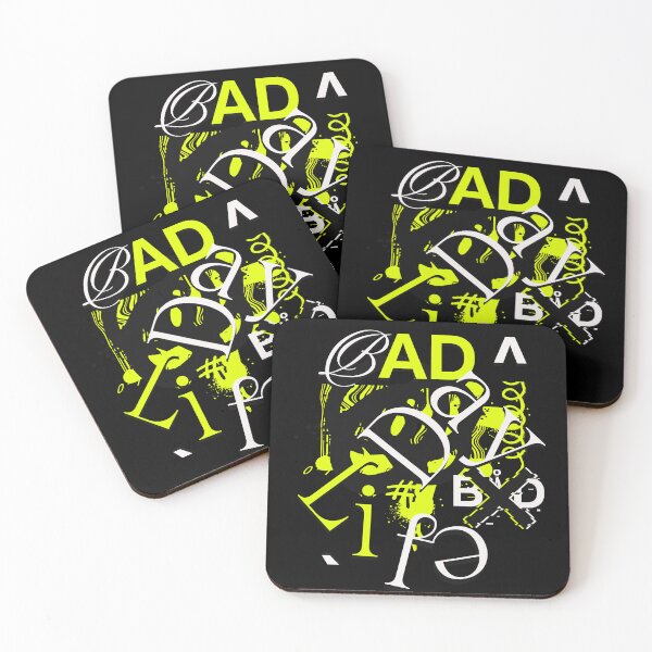Item preview, Bad Life Acid Graphic Streetwear Typography designed and sold by xneii.