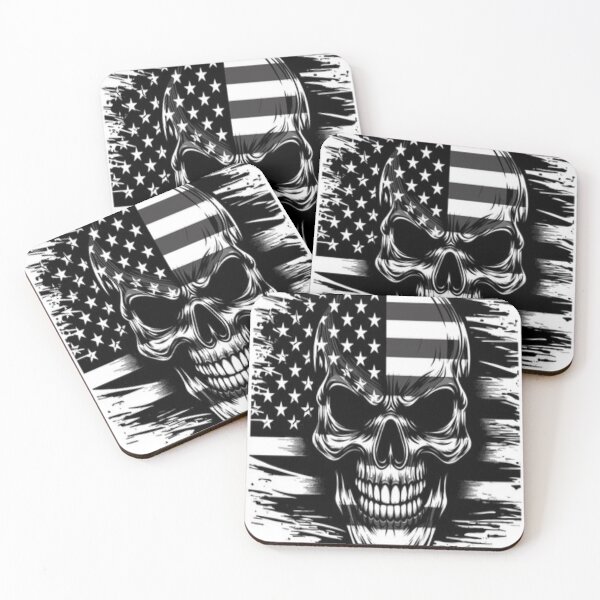 Item preview, Usa skull designed and sold by RynosDopeTs.