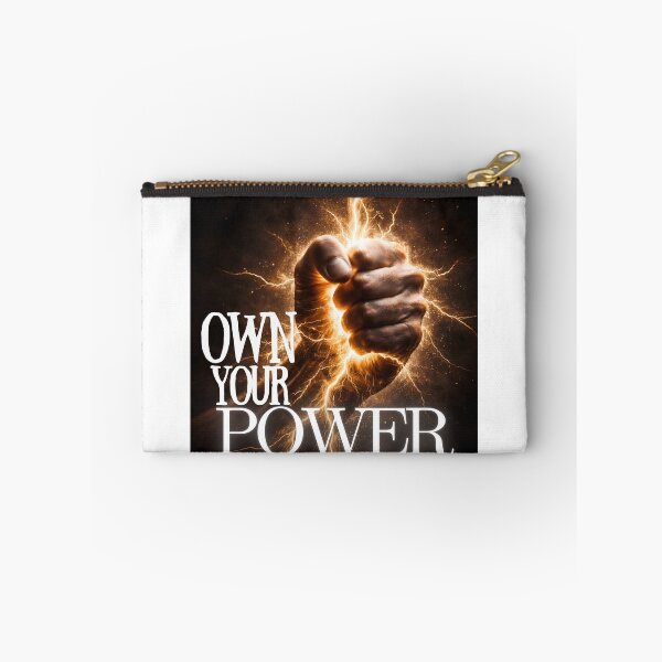 Item preview, Own Your Power – Motivational Lightning Fist Strength Design designed and sold by ZafTeez.