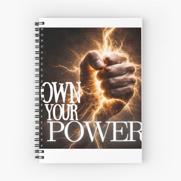 Item preview, Own Your Power – Motivational Lightning Fist Strength Design designed and sold by ZafTeez.
