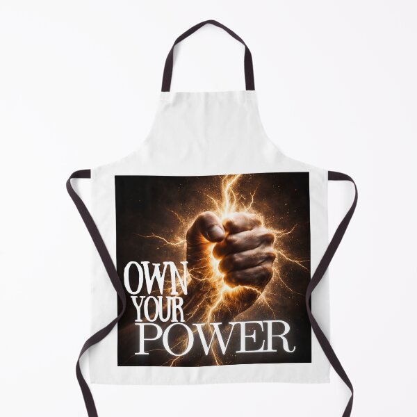 Item preview, Own Your Power – Motivational Lightning Fist Strength Design designed and sold by ZafTeez.