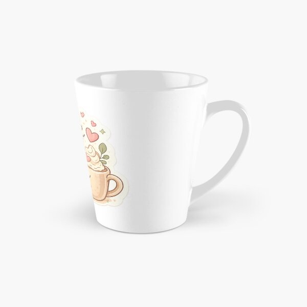 Item preview, Let’s Get Cozy – Coffee Lover Aesthetic Pastel Sticker designed and sold by S-A-KDesign.