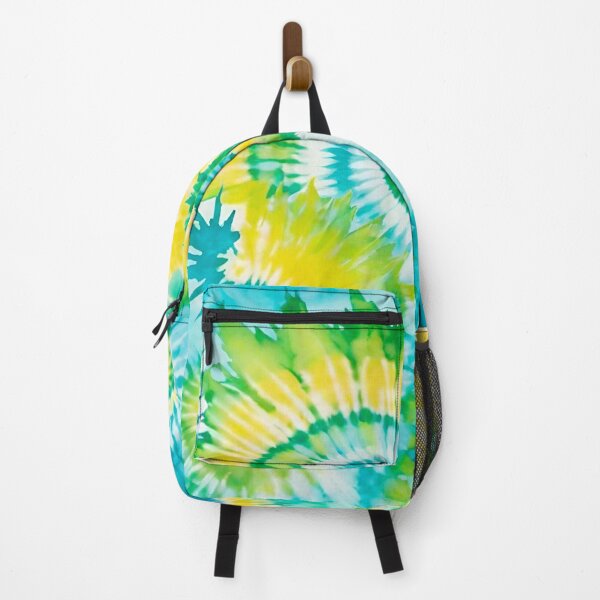 Item preview, Vibrant Yellow Green Blue Spiral Tie Dye designed and sold by Vileprint.