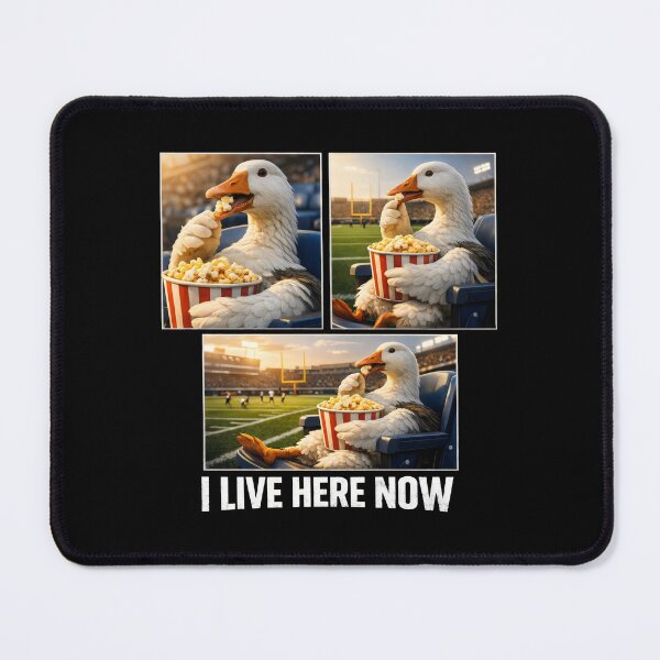 Item preview, I Live Here Now Goose Sports Fan Stadium Life designed and sold by SplashTastic.