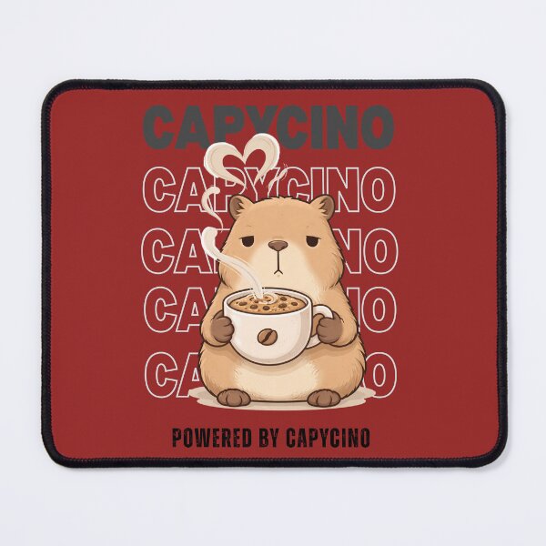 Item preview, Capycino Cozy Capybara Coffee Lover T-Shirt Cute Lazy Coffee Aesthetic Animal Gift designed and sold by HOUSE OF TIST.