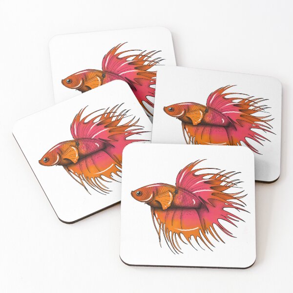 Item preview, Tangerine the Betta designed and sold by BlackwaterSara.