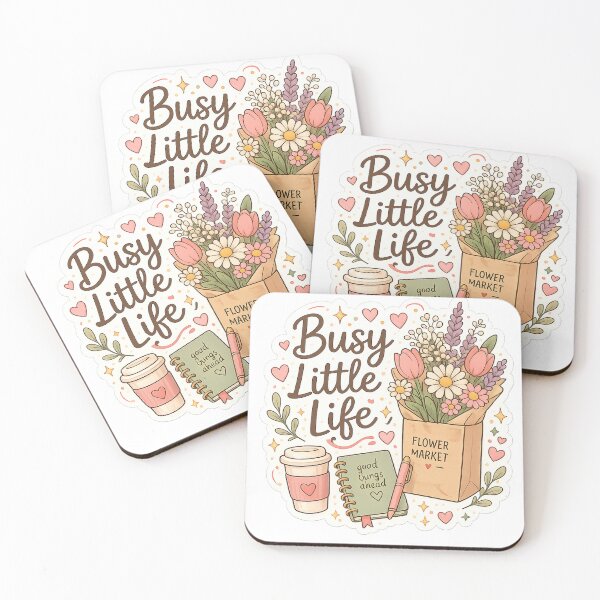 Item preview, Busy Little Life – Planner Lifestyle Cozy Sticker designed and sold by S-A-KDesign.