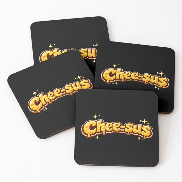 Item preview, Chee-sus Funny Cheese Pun Shirt | Food Humor Graphic Tee designed and sold by ViralByDesign.