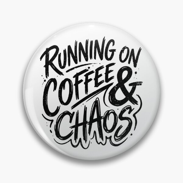 Item preview, Running on Coffee and Chaos Funny Tired Dads Club Coffee Lover designed and sold by gunaone-design.