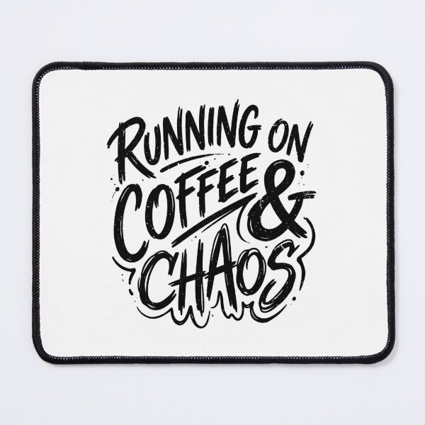 Item preview, Running on Coffee and Chaos Funny Tired Dads Club Coffee Lover designed and sold by gunaone-design.