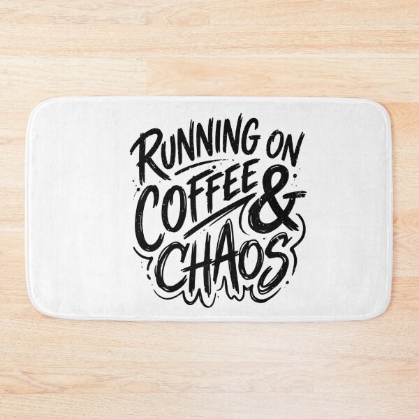 Item preview, Running on Coffee and Chaos Funny Tired Dads Club Coffee Lover designed and sold by gunaone-design.