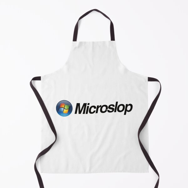 Item preview, Microslop Vista (Black Text) designed and sold by ClownshoesOffic.