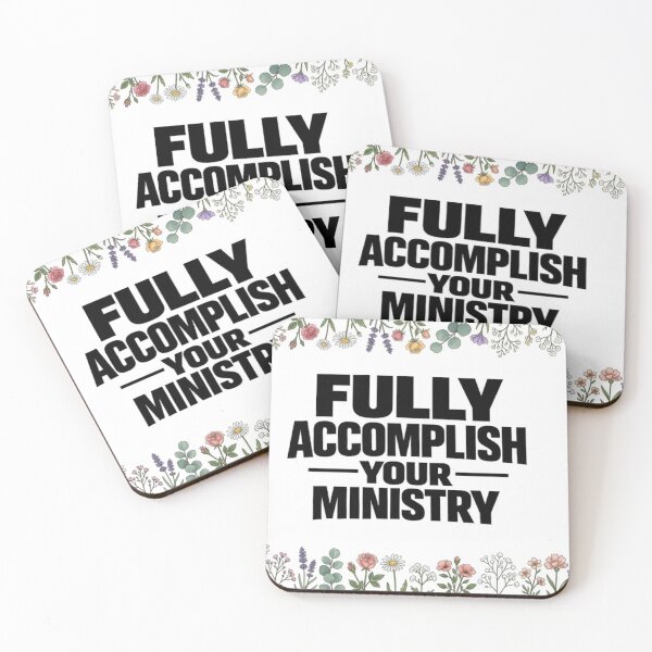 Item preview, Fully Accomplish Your Ministry JW Item designed and sold by WinnifredH.