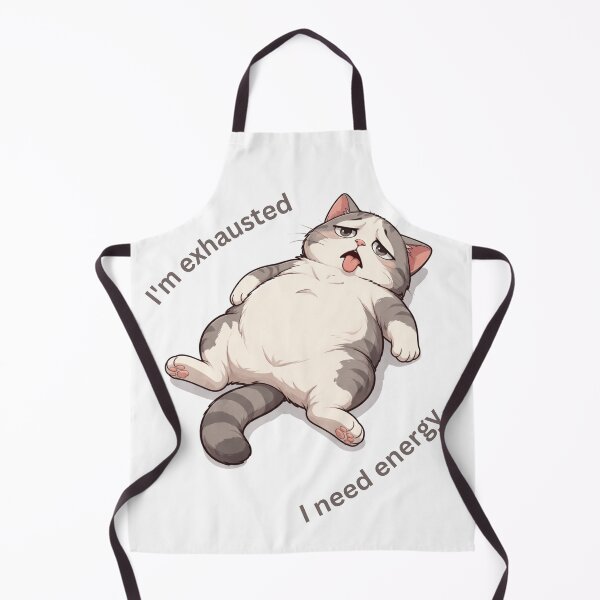 Item preview, exhausted cat designed and sold by Shopping Alley.