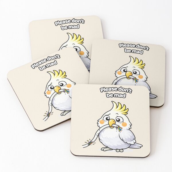 Item preview, Please Don't Be Mad – Funny Cockatoo Parrot Owner Gift designed and sold by FeatherChaos.