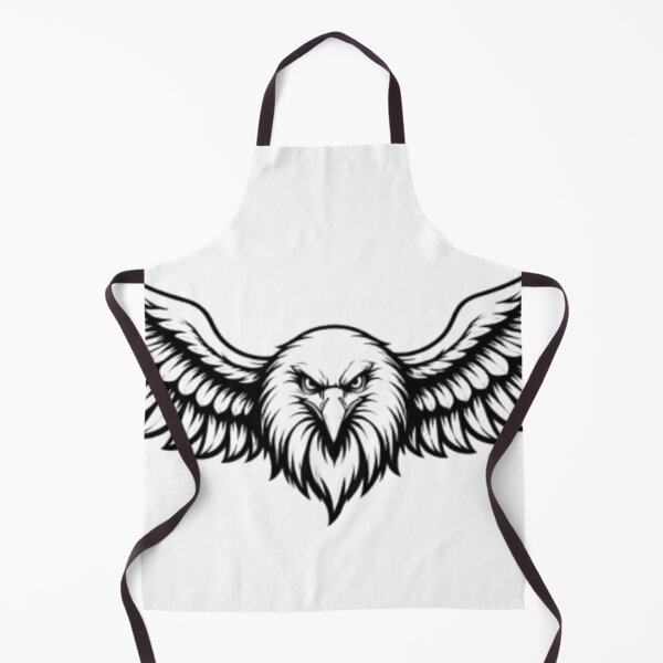 Item preview, Eagle Wings Black Line Art – Powerful & Modern Design designed and sold by TaliVibes.