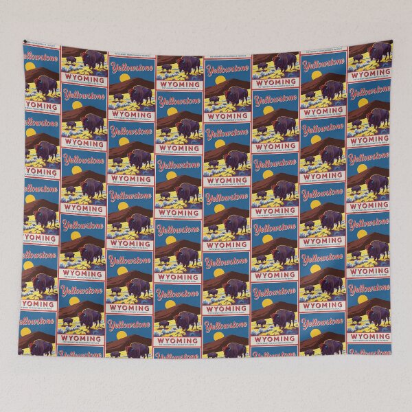 Item preview, Yellowstone Bison Wander Wild or Stay Home designed and sold by TeeARTHY.