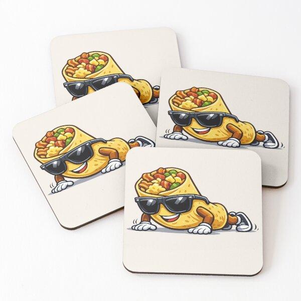 Item preview,  Push Up Burrito Fitness Character designed and sold by BROHLine Studio.