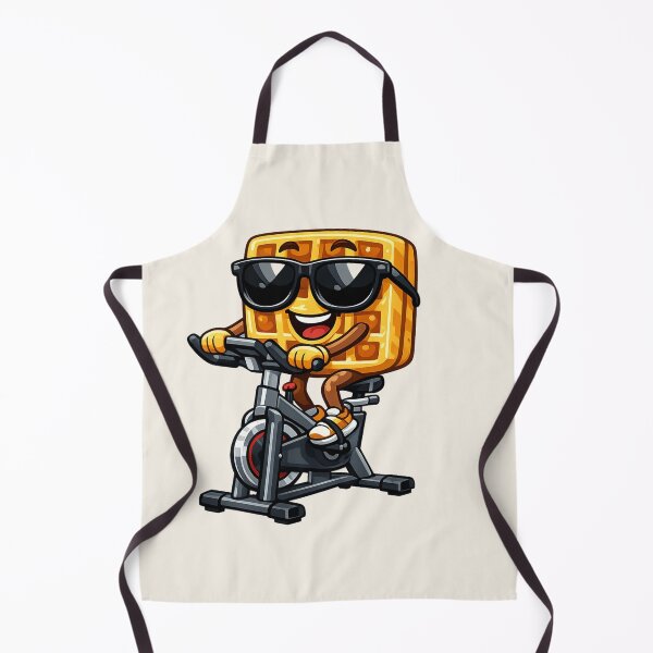 Item preview,  Spin Bike Waffle Cycling Character designed and sold by BROHLine Studio.