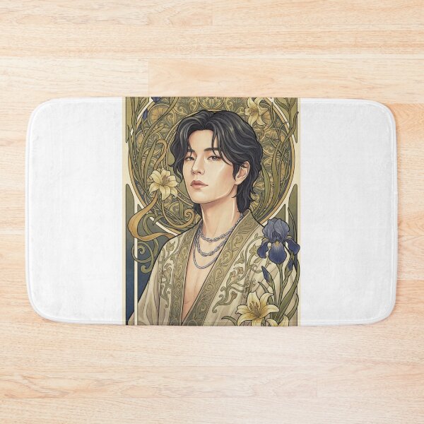 Item preview, Seungmin of Stray Kids Mucha Style designed and sold by Solace Sparkles.