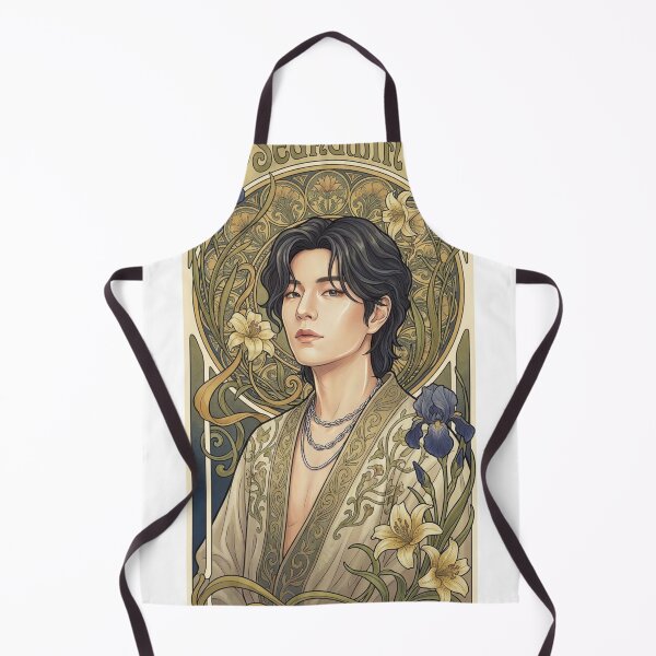 Item preview, Seungmin of Stray Kids Mucha Style designed and sold by Solace Sparkles.
