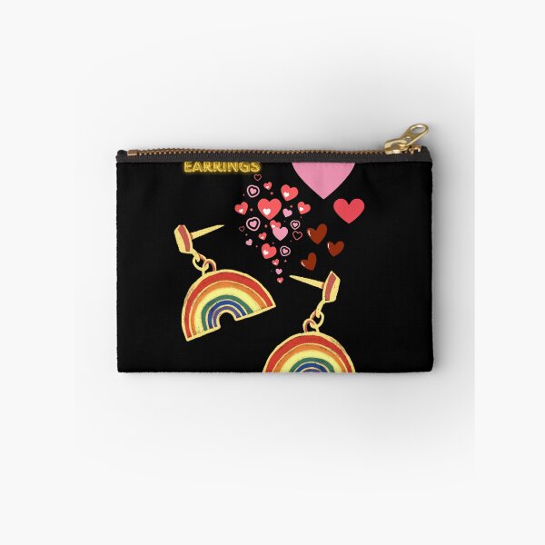 Item preview, I Love Colorful Earrings With Hearts Gift For Women  designed and sold by MotylekAnia.