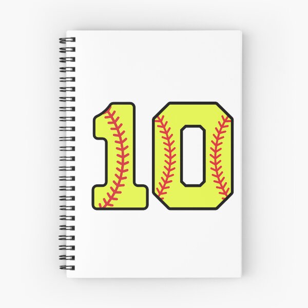 Item preview, Softball Number 10 designed and sold by gunaone-design.