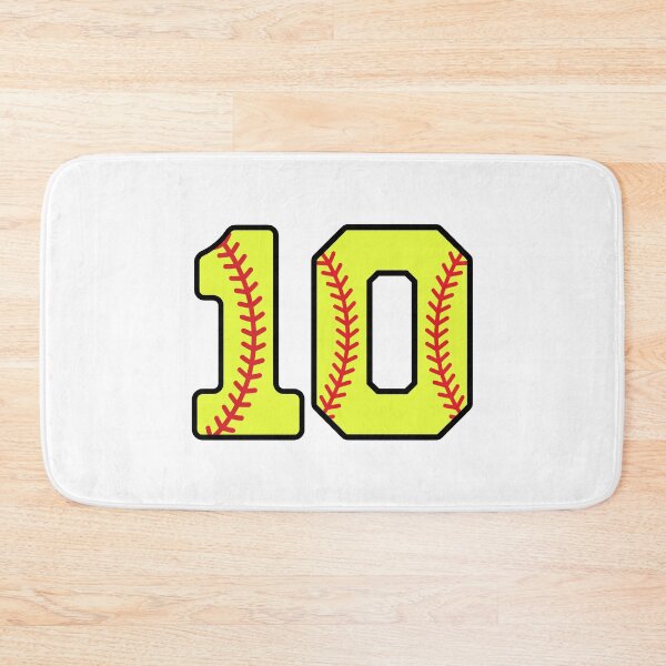 Artikelvorschau, Softball Nummer 10 entworfen und verkauft von gunaone-design.