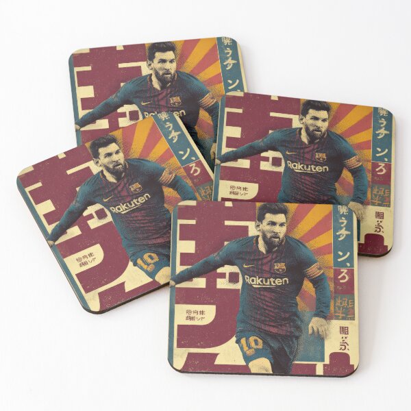 Item preview, Retro 70's Japanese Messi  designed and sold by AnimeArsenalPrints.