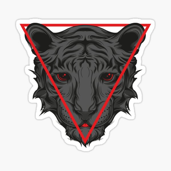 white tiger Sticker